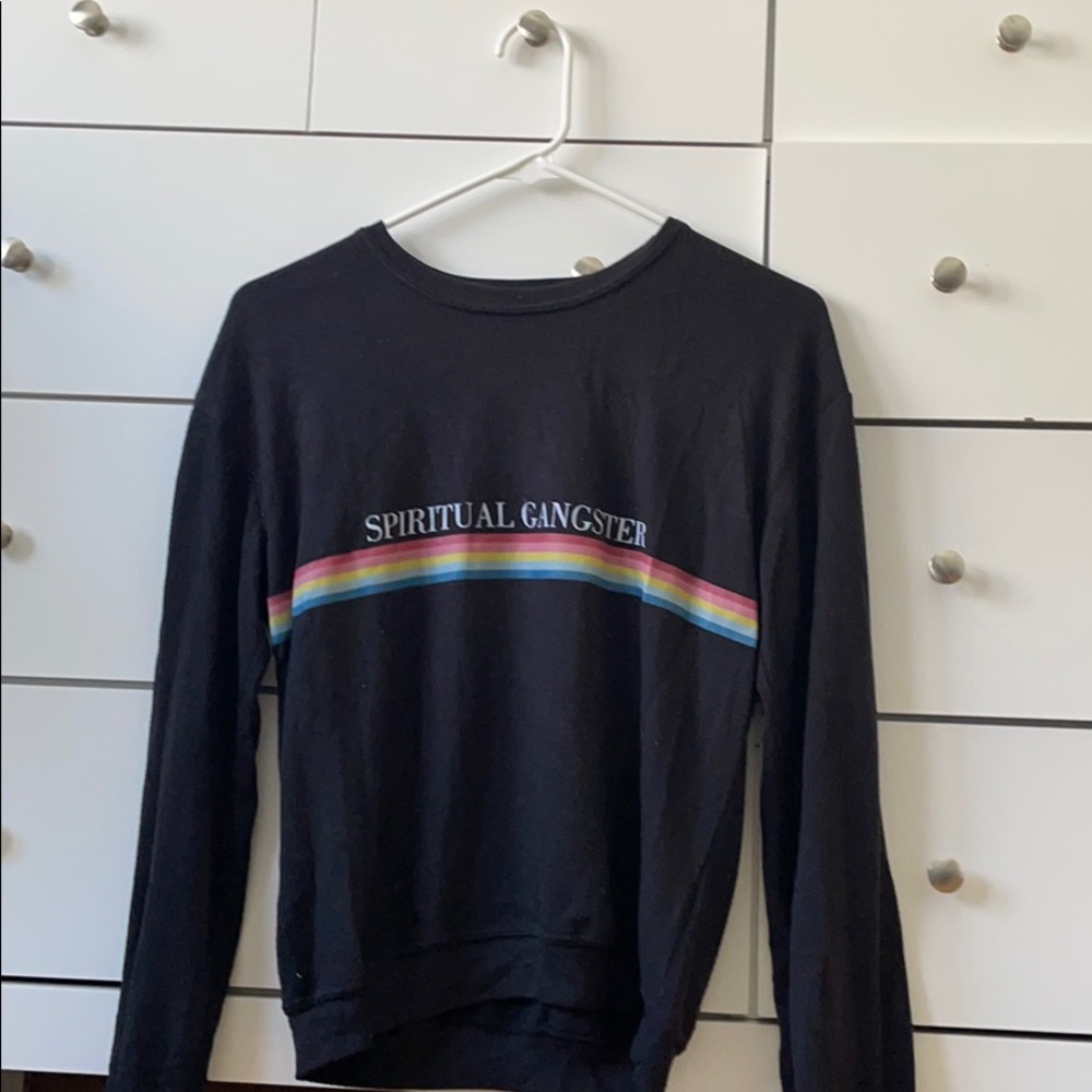 SPIRITUAL GANGSTER rainbow 🌈 long sleeve!